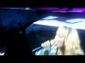RIHANNA HITS FAN-DIAMONDS WORLD TOUR BIRMINGHAM,UK