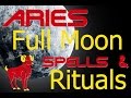 Aries Full Moon Spells and Rituals Magic Video
