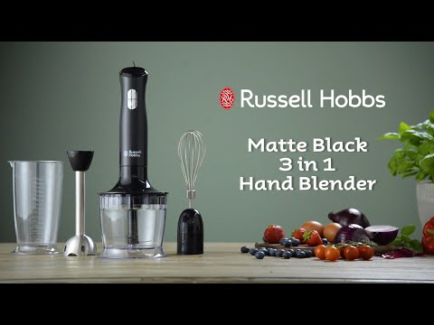 Russell Hobbs Desire Matte Black Hand Blender - RHSM5BLK