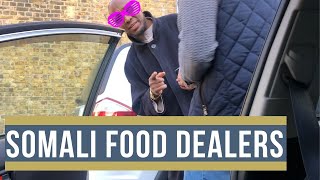WIFE CALLS SOMALI FOOD DEALERS - NORTH LONDON