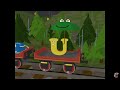 The Umbrellas help the Letters stay dry! (Learn about the letter U with Shawn the Train)