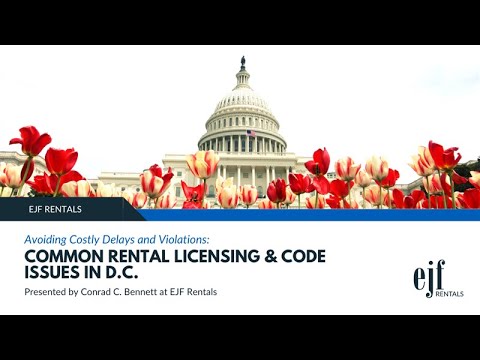 Avoiding Costly Delays and Violations: Common Rental Licensing & Code Issues in D.C.