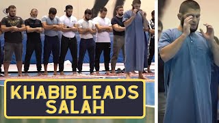 KHABIB LEADS SALAH - UNSEEN FOOTAGE