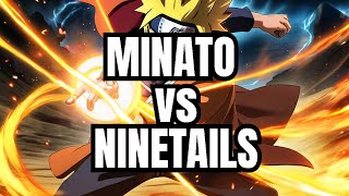 Minato Namikaze vs Ninetails (#Naruto) - #Naruto Shippuden ultimate ninja impact