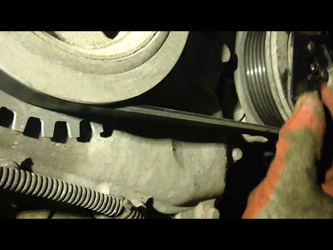 Ford Mondeo IV Замена подшипника шкива кондиционера, ремня, роликов