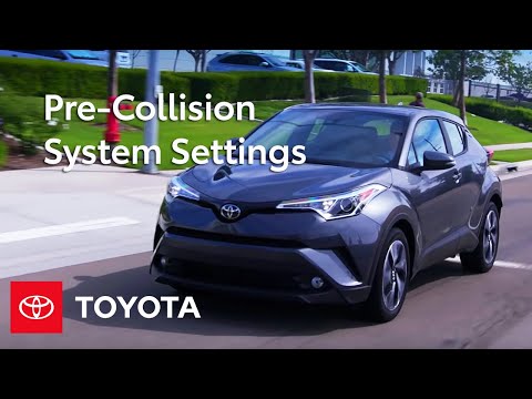 Toyota Safety Sense ™ Pre-Collision System (PCS) Settings and Controls | Toyota