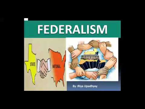 CHAPTER FEDERALISM CLASS 10 PART 2