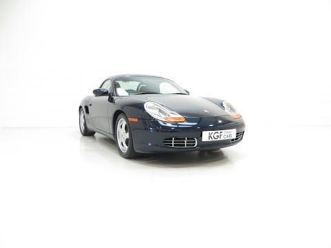 A Stunning Porsche Boxster 986 with 39,859 Miles and an Incredible History File - SOLD!