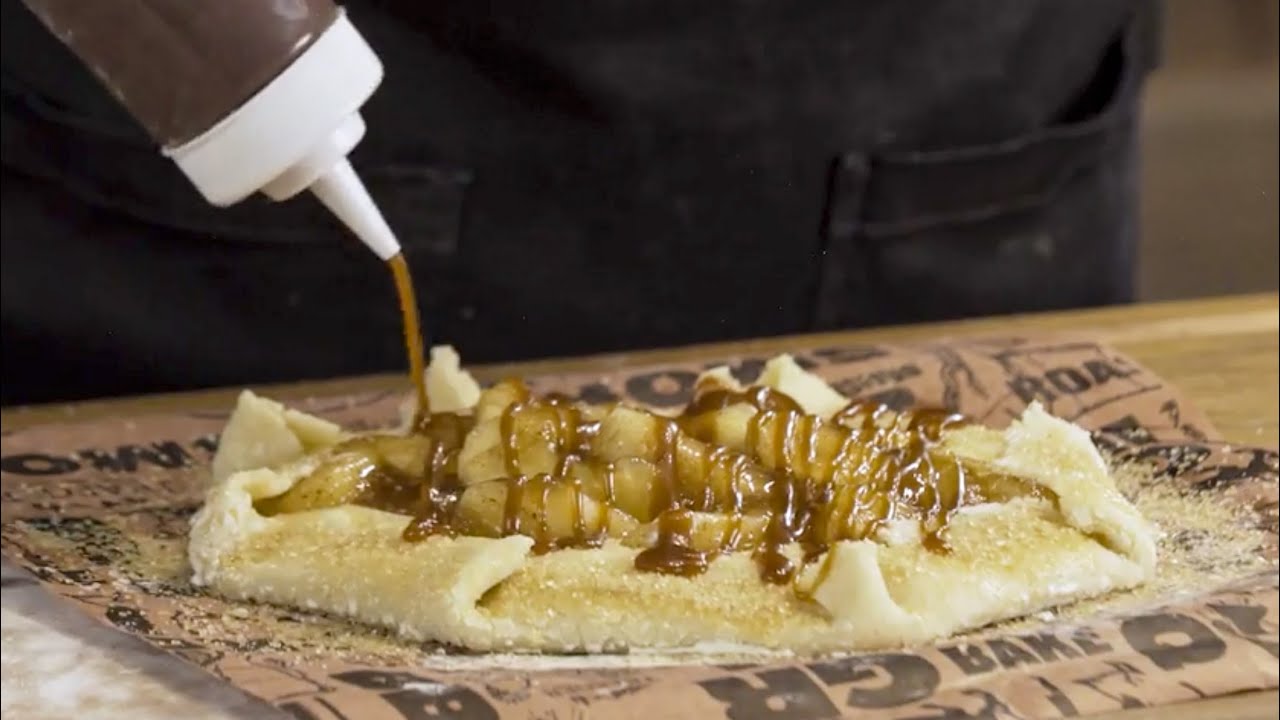 Caramel Apple Cheesecake Galette with Diva Q thumbnail