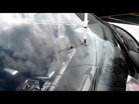 How to fix a windshield chip убрать трещинку со стекла
