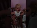 Funny Toddler Trying To Climb Out Of The Cot