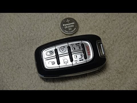 Chrysler Pacifica, & PHEV Hybrid key fob battery replacement