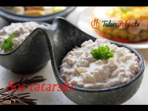 Domowy sos tatarski