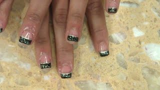 HOW TO SEXY GLITTER NAILS P2