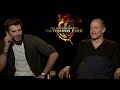 Liam Hemsworth and Woody Harrelson talk to TODAY about The Hunger Games: Catching Fire