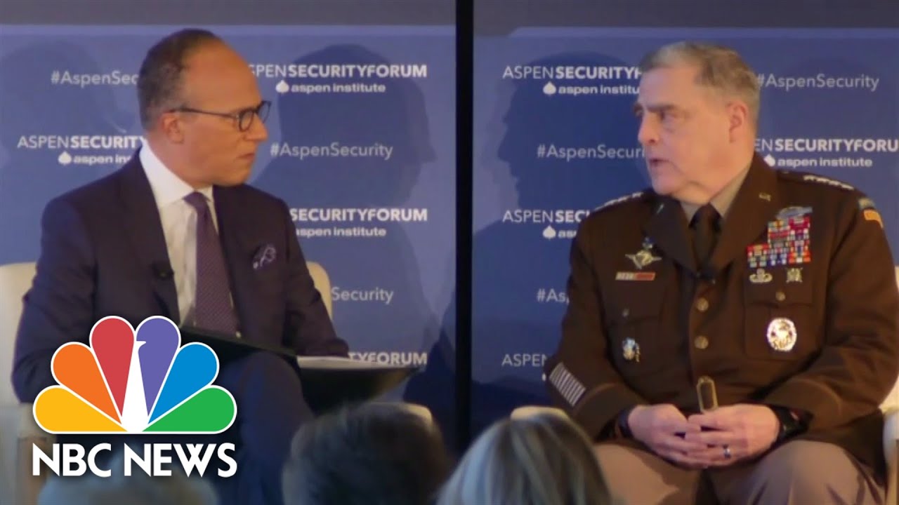 Gen. Milley Warns U.S. Military Needs A ‘Fundamental Change’ To Keep Up With China