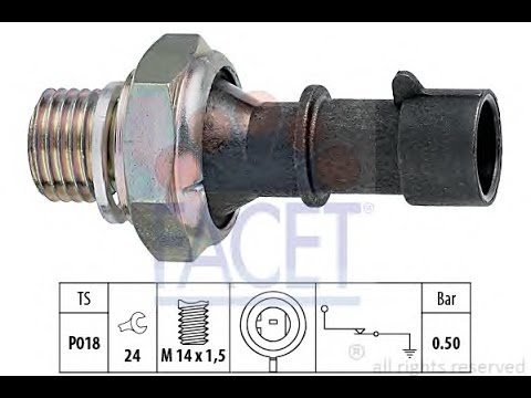Replacement of the oil pressure sensor on Aveo T250