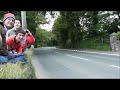 Isle of Man TT motorbike - SOUNDS + CRASH