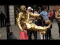 The Floating and Levitating Man. Covent Garden. London. Street Performer