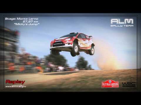 Novikov WRC 2011 Italy Jump second almrally'372 views