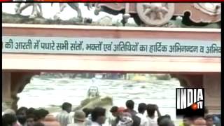 Heavy Flood in Rishikesh captured on camera