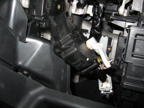 Lexus servo motor air mix hot cold noise install by froggy