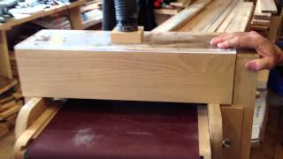 Ron Walter drum sander. Ron Walter drum sander.