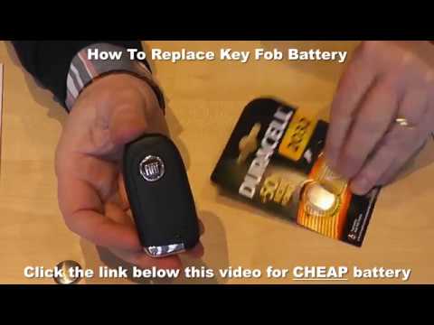 How To Replace Key Fob Battery - Car Key Battery Replacement Video