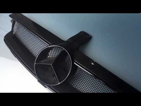 Тюнинг решетки радиатора для CLK W209