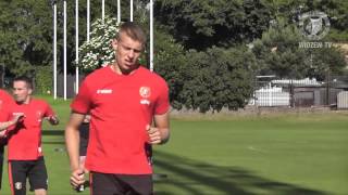 Pierwszy trening Widzewa w sezonie 2013/2014