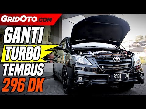 Modifikasi Kijang Innova Diesel, Ganti Turbo Tembus 296 DK!