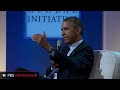 President Obama and President Clinton Talk Health Care Reform