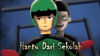 Hantu dari Sekolah - Cerita Gojek | Kartun Hantu & Animasi Horror Seram Indonesia - Rizky Riplay