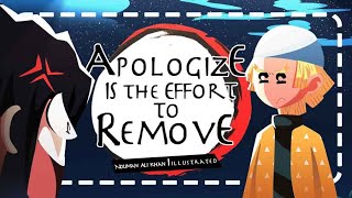 Apology is the Effort to Remove Our Own Grudges