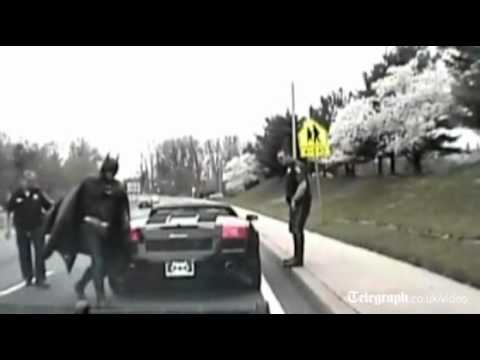  stopped by police in the US after he is spotted in his black Lamborghini 