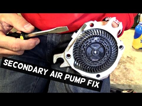 HOW TO FIX SECONDARY AIR PUMP | DEMONSTRATED ON BMW
