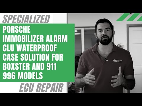 Porsche Immobilizer Waterproof Case Solution