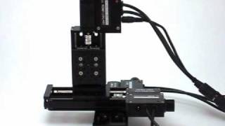 Zaber's XYZ Series Three-Axis Stages with Built-in