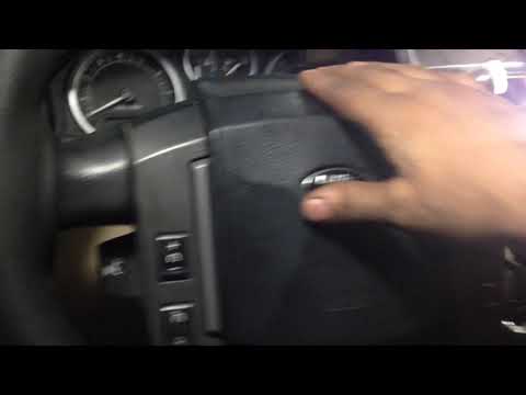 RANGE ROVER SPORT How to remove steering air bag