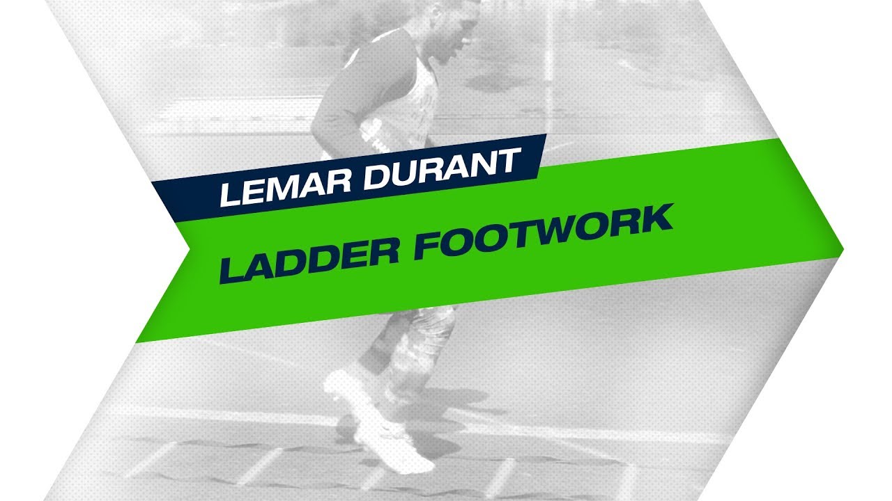 Lemar Durant Ladder Footwork Training