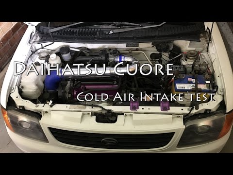 Daihatsu Cuore L700 intake sound