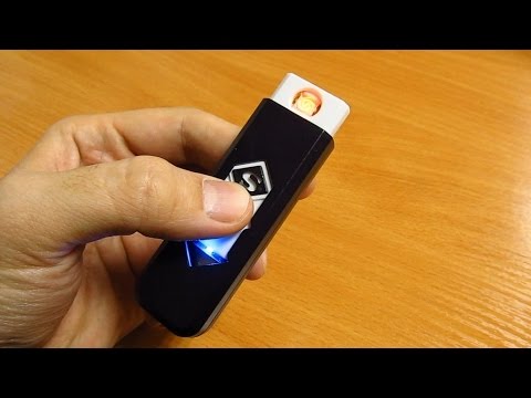 Электронная USB зажигалка из Китая, Aliexpress.