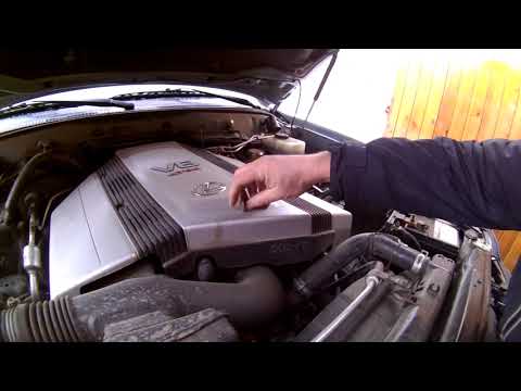 Тест работы двигателя с монеткой, Lexus LX 470 2UZ-FE