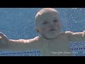 Baby Swimming Underwater