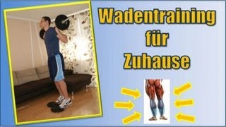 Wadentraining Fur Zuhause Youtube