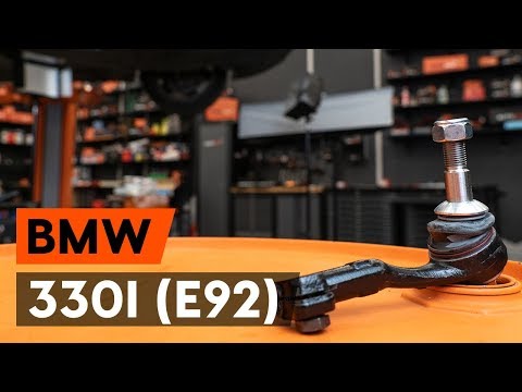 Как заменить наконечники поперечной рулевой тяги на BMW 330i 3 (E92) (ВИДЕОУРОК AUTODOC)