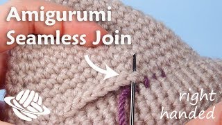 How to join amigurumi parts together seamlessly - mycrochetchums