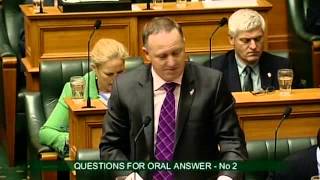 12.06.13 - Question 2: Dr Russel Norman to the Prime Minister