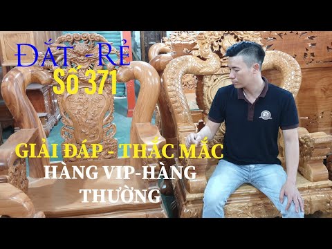 vGiải Đáp Thắc Mắc hàng đắt hàng rẻ Bộ salon Rồng bát tiên gõ 14 (số 371) /Đồ Gỗ Trâm Anh_ 0794455222