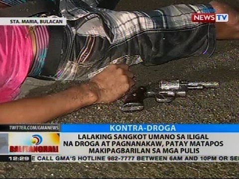 Lalaking sangkot umano sa iligal na droga at pagnanakaw, patay matapos